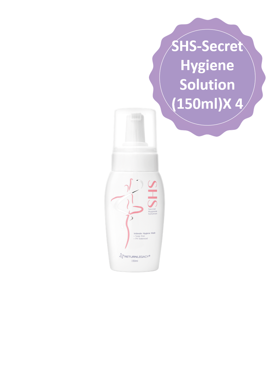 4 x SHS-Secret Hygiene Solution (150ml)